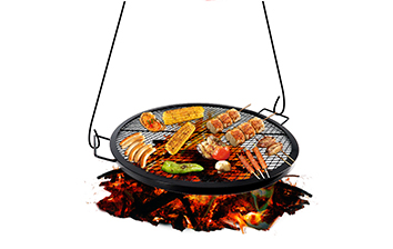 Toposon 36 Inch Składany Fire Pit Grill Grate