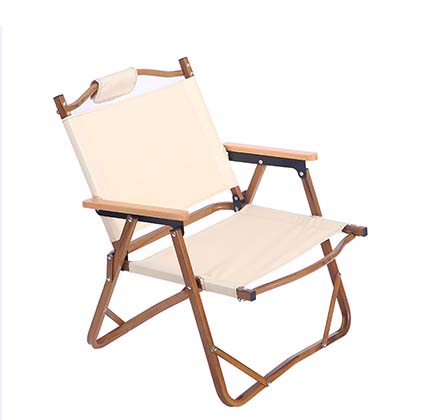 Przenośne składane krzesło kempingowe